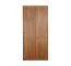 Armoire moderne avec système Soft Close Fazenda 01 | Finition huilée/cirée | Chêne partiellement massif | 222 x 104 x 61 cm | Brun foncé