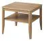 Table basse Gorica 19 | Chêne doré | 50 x 60 x 60 cm | 1 niche de rangement | semi-massif | finition haut de gamme