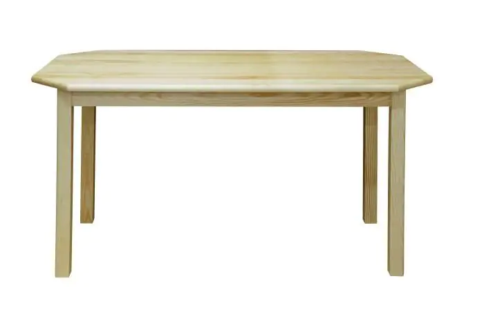 Table de la salle à manger Table à manger 75x140 cm, Couleur: Naturel Abbildung