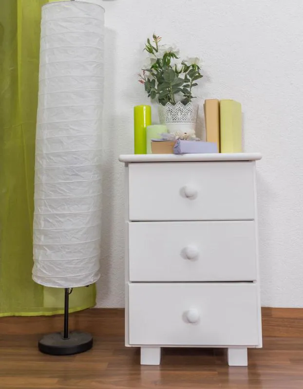 Table de nuit Blanc Abbildung