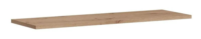 Tablette murale suspendue Temerin 29b | Chêne rustique | 80 x 26 cm | Style moderne