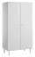 Armoire penderie Airin 04 blanche | 188 x 100 x 55 cm | Design moderne, rangements optimisés