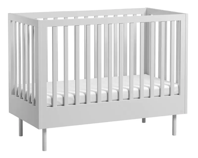 Lit pour enfants / lit Airin 01, couleur : blanc - Surface de couchage : 60 x 120 cm (L x l)