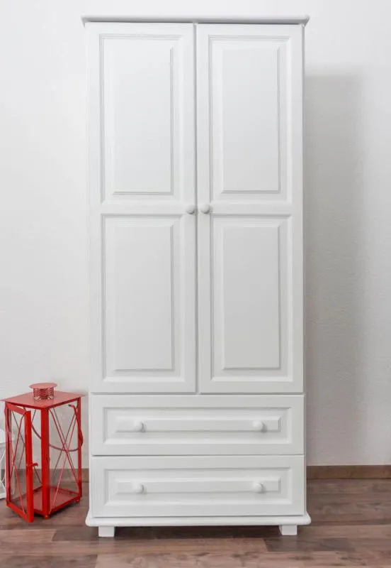 Steiner Shopping Armoire de chambre à coucher, Couleur: Blanc 190x80x60 cm Abbildung