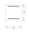 Sauna bar Schlafkogel 05 - Dimensions : 210 x 217 x 224 (L x P x H), Surface au sol : 4,6 m².