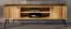 Meuble TV Rolleston 27, chêne sauvage massif huilé - Dimensions : 57 x 180 x 46 cm (H x L x P)