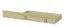 Tiroir pour lit simple / lit d'appoint, couleur : hêtre / olive - 27 x 74 x 138 cm (H x l x L)