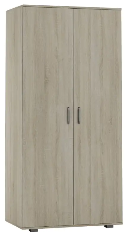 Armoire à portes battantes / penderie Ciomas 24, couleur : Chêne de Sonoma - Dimensions : 190 x 90 x 55 cm (H x L x P)