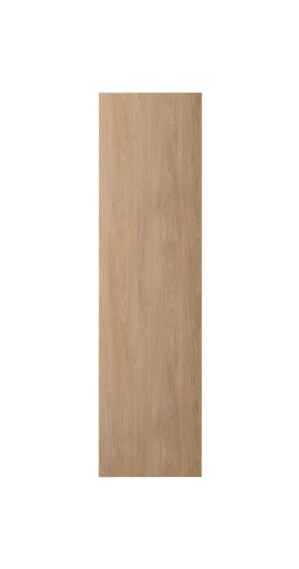 Porte pour armoire d'angle / Couleur : Chêne Puccini / Dimensions : 51 x 2 x 189,5 cm