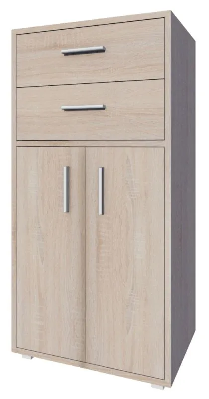 Commode Garut 15 | Chêne de Sonoma | 118 x 60 x 40 cm | Design moderne et rangement optimal
