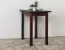 Table en pin massif, couleur noyer Junco 226A (carrée) - 50 x 80 cm (L x P)