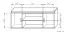 Meuble TV Pamulang 07 | Chêne Sonoma | 47 x 120 x 49 cm | Design moderne
