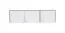 Étagère de meuble Hannut 02, couleur : blanc / chêne - Dimensions : 40 x 150 x 56 cm (H x L x P)