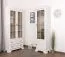 Vitrine Sentis 17, Couleur : Pin blanc - Dimensions : 192 x 58 x 40 cm (H x L x P)