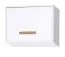 Rehausse d'armoire Fafe 15, Couleur : Blanc - Dimensions : 40 x 52 x 40 cm (H x L x P)