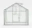 Serre Chicoree L10, HKP 6 mm, Surface au sol : 9,50 m² - Dimensions : 430 x 220 cm (L x l)