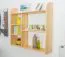 Étagère suspendue, Étagère murale, Bibliothèque - 100 cm de large, Pin Bois massif, Couleur: Naturel Abbildung