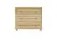 Commode en bois de pin massif, naturel 015 - Dimensions 78 x 80 x 47 cm (h x l x p)