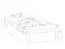Lit simple design neutre Erts 01 | Pin massif | Finition pin | 80 x 200 cm