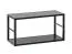Elégant meuble-paroi Valand 12, couleur : chêne wotan / noir - dimensions : 170 x 280 x 40 cm (h x l x p), avec fonction push-to-open