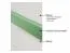 Matelas Basic Elastik avec mousse PU - Dimensions : 120 x 200 cm