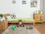 Lit junior Wooden Nature 02 en chêne massif huilé - couchette 100 x 200 cm (l x L)