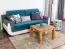 Table basse en chêne massif | Wooden Nature 122 | 45 x 65 x 65 cm | Design moderne et robuste
