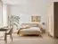 Chambre complète Aegir 6 pièces | Style scandinave chêne | Lit double rembourré, armoire spacieuse, coiffeuse, chevets