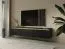 Ensemble salon 3 pièces noir Finghall | Soft-Close | Finitions ABS | Meuble TV, bahut, buffet