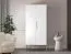 Armoire penderie Breckenridge 01 | 2 portes, 1 tringle, 2 étagères | Blanc | Soft-Close | 195 x 92 x 53 cm