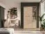 Armoire à dossiers / Couleur : Chêne Lindberg / 2 portes battantes / Système de fermeture Soft-Close / 5 compartiments / Portes verrouillables / 79 x 34 x 203 cm / Pour le bureau et le télétravail