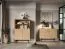 Commode / Couleur : Chêne Mavelie / Fonction Soft-Close / 4 compartiments / 92 x 40 x 140 cm / 2 portes battantes / Commode / Finition de haute qualité / Pour le salon