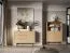 Commode / Couleur : Chêne Mavelie / 3 tiroirs / Fonction Soft-Close / 1 porte / 2 compartiments / 115 x 40 x 85 cm / Design sobre / pour le salon