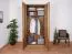 Armoire moderne avec système Soft Close Fazenda 01 | Finition huilée/cirée | Chêne partiellement massif | 222 x 104 x 61 cm | Brun foncé