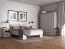 Armoire penderie Segnas 16 | Style campagne chic | Pin blanc & chêne brun | 198 x 171 x 53 cm