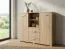 Commode Kikori 11 | Chêne Sonoma | 113 x 130 x 40 cm | Rangement moderne et élégant