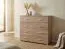 Commode Kikori 21 | Chêne Sonoma | 103 x 120 x 40 cm | 8 tiroirs spacieux