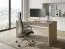 Bureau Cianjur 02 | Finition chêne / blanc | 77 x 150 x 60 cm | Design moderne