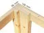Abri de jardin Frankfurt 01, Abri de jardin en brun olive - Elementgartenhaus, Surface : 5,29 m², Toit plat