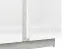 Commode Antioch 08, couleur : blanc brillant / gris clair - Dimensions : 73 x 138 x 40 cm (h x l x p), avec 3 portes et 4 compartiments