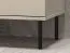 Commode Petkula 05 avec 3 tiroirs et 1 porte | Beige clair | 85 x 120 x 40 cm | Design moderne