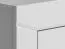 Commode Sastamala 06, Couleur : Gris argenté - Dimensions : 85 x 153 x 42 cm (h x l x p), avec 2 portes, 3 tiroirs et 4 compartiments