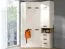 Rehausse d'armoire Fafe 16, Couleur : Blanc - Dimensions : 40 x 91 x 91 cm (H x L x P)