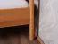 Lit simple ou d’appoint Wellsford 01 en hêtre cœur massif huilé | 140 x 200 cm | Design naturel élégant