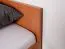 Lit simple ou d’appoint Corrientes 18 avec sommier | Coloris aulne | 140 x 200 cm | Design moderne et robuste