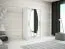 100 cm de large Armoire avec 5 casiers et 2 portes | Couleur : Blanc Abbildung