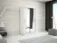 100 cm de large Armoire avec 2 portes | 5 casiers | Couleur : Blanc Abbildung