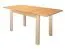 Bois massif Table 90x140 cm Pin, Extensible jusqu'à 175, Couleur: Naturel Abbildung