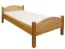 Cadre de lit pour enfants / Lit pour enfant 80 x 200 cm | Bois massif: Hêtre | Laqué Naturel Abbildung