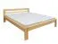 Pin Lit en bois Cadre de lit 180 x 200 cm Naturel Abbildung